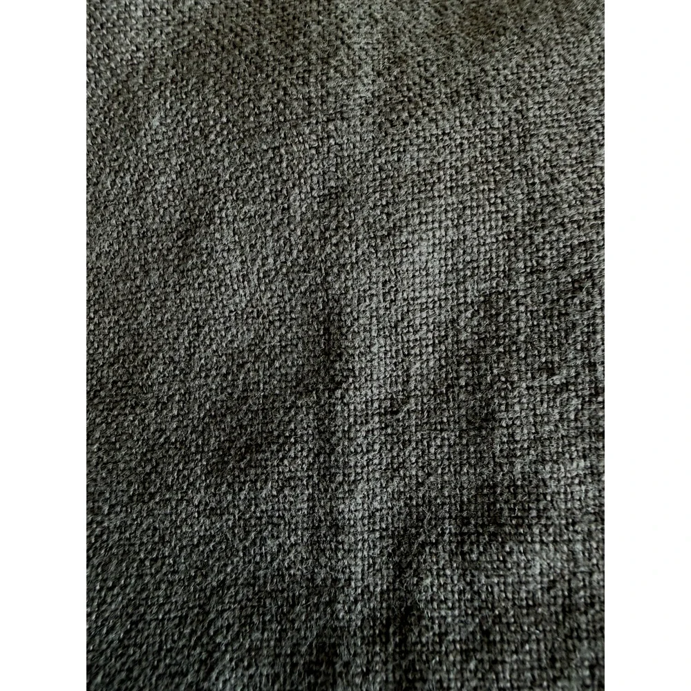 Vintage Gap Pants 34x30 100% thick Linen Trouser Brown Flat tapered 90s Unisex